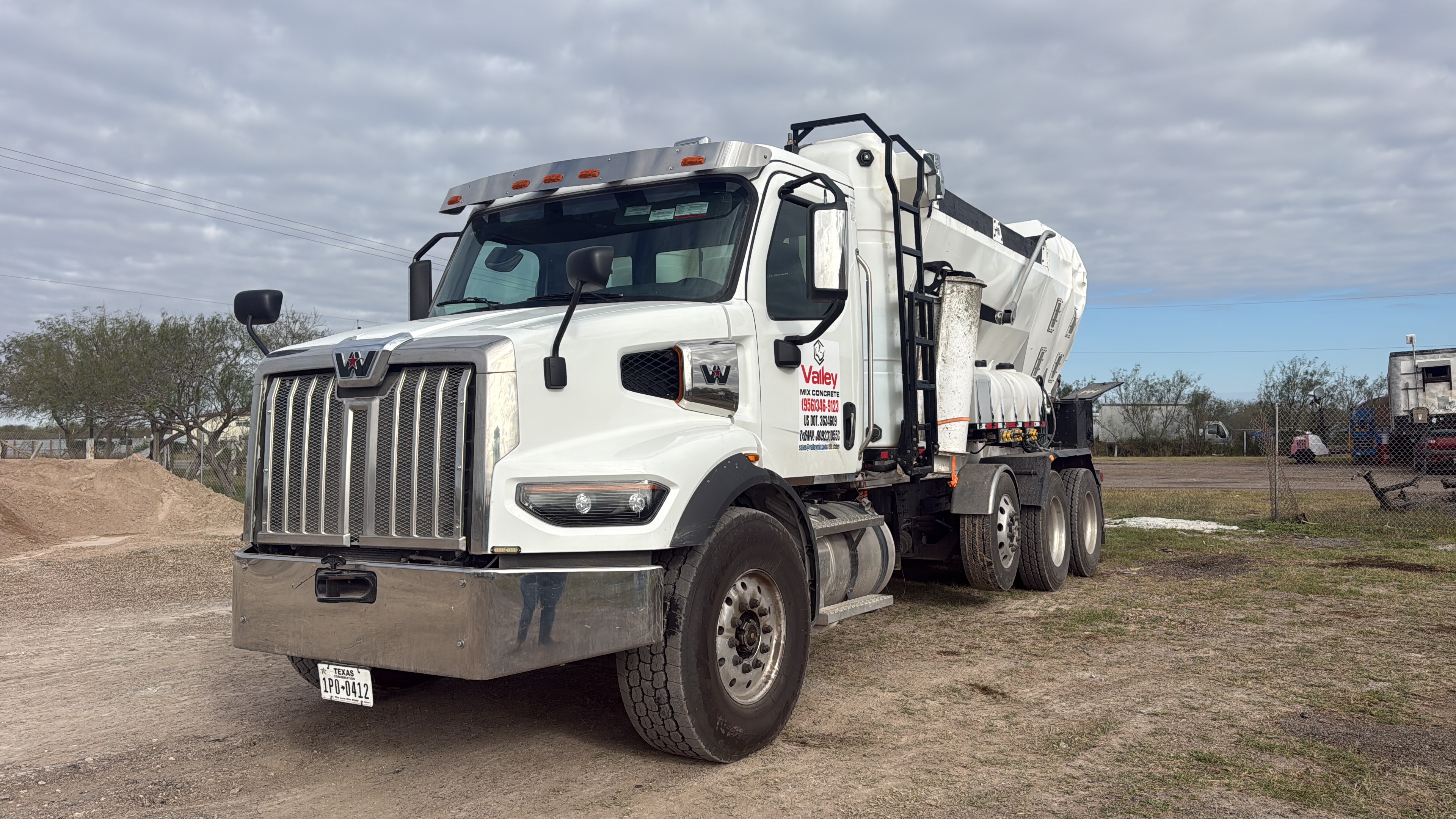 Valley Mix Concrete Truck Front